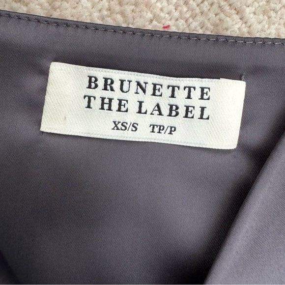 Dark grey Brunette the Label top - Picture 2 of 3